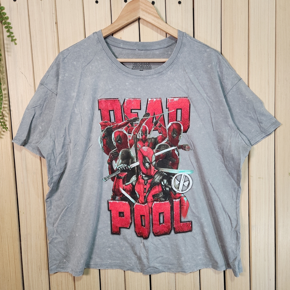 Deadpool Graphic T Shirt Size XL. Unisex